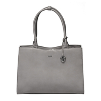 SOCHA Straight Line X Damen Handtasche 44, 5 cm,  Grau (mud)