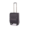 Stratic Bendigo Light + Handgepäck Trolley S,  4 Rollen,  54 cm,  40 L,  Schwarz