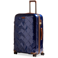 Stratic Leather & More Trolley L,  4 Rollen,  76 cm,  100 L,  Blau