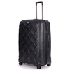 Stratic Leather & More Trolley L,  4 Rollen,  76 cm,  100 L,  Schwarz