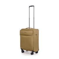 Stratic Light + Handgepäck Trolley S,  4 Rollen,  55 cm,  37 L,  Braun