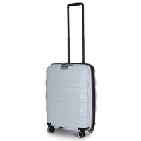 Stratic Straw + Handgepäck Trolley S,  4 Rollen,  55 cm,  36 L,  Blau