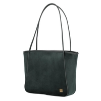 TITAN Barbara Velvet Shopper 31 cm,  Grün