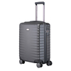 TITAN Litron Handgepäck Trolley S,  4 Rollen,  55 cm,  44 L,  Schwarz