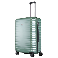 TITAN Litron Trolley L,  4 Rollen,  75 cm,  100 L,  Grün