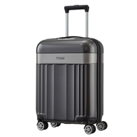 TITAN Spotlight Flash Handgepäck Trolley S,  4 Rollen,  55 cm,  37 L,  Grau