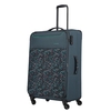travelite Argon Trolley L,  4 Rollen,  77 cm,  92 L,  Blau-gepunktet