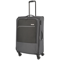 travelite Arona Trolley L,  4 Rollen,  77 cm,  84 L,  Grau