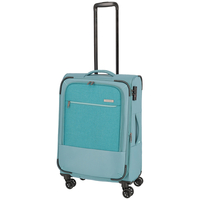 travelite Arona Trolley M,  4 Rollen,  66 cm,  56 L,  Türkis