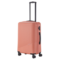 travelite Bali Damen Trolley M,  4 Rollen,  67 cm,  65 L,  Rosa