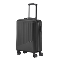 travelite Bali Handgepäck Trolley S,  4 Rollen,  0 cm,  Schwarz