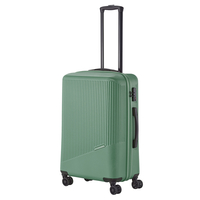 travelite Bali Trolley M,  4 Rollen,  0 cm,  Dunkelgrün