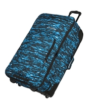 travelite Basics Doppeldeckertrolley Reisetasche 2 Rollen,  78 cm,  100 L,  Blau