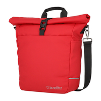 travelite Basics Fahrradtasche z.Umhängen 40cm,  Rot