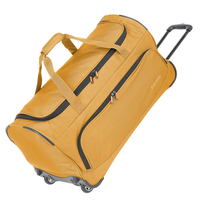 travelite Basics Fresh Trolley Reisetasche 70 cm 2 Rollen,  Gelb
