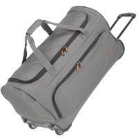 travelite Basics Fresh Trolley Reisetasche 70 cm 2 Rollen,  Grau