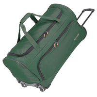 travelite Basics Fresh Trolley Reisetasche 70 cm 2 Rollen,  Grün