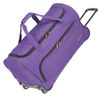 travelite Basics Fresh Trolley Reisetasche 70 cm 2 Rollen,  Lila