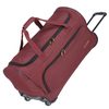 travelite Basics Fresh Trolley Reisetasche 70 cm 2 Rollen,  Rot