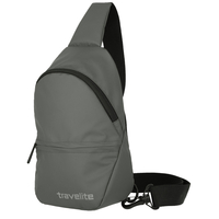 travelite Basics kleiner Crossover Rucksack Plane 29 cm,  Grau