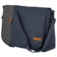 travelite Basics Messenger Tasche 40 cm,  Blau