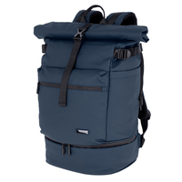 travelite Basics Roll-Up Rucksack 48 cm,  Blau