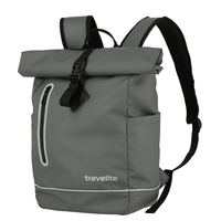 travelite Basics Roll-Up Rucksack Plane 48 cm,  Grau