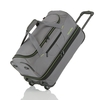 travelite Basics Trolley Reisetasche 55 cm 2 Rollen erweiterbar,  Grau