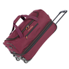 travelite Basics Trolley Reisetasche 55 cm 2 Rollen erweiterbar,  Rot