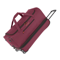 travelite Basics Trolley Reisetasche 70 cm 2 Rollen erweiterbar,  Rot