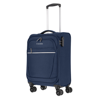 travelite Cabin Kabinentrol S,  4 Rollen,  55 cm,  31 L,  Blau
