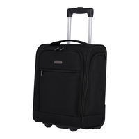 travelite Cabin Underseater Handgepäck Trolley 2 Rollen,  43 cm,  28 L,  Schwarz