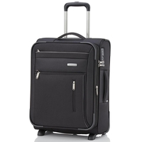 travelite Capri Kabinentrolley 53 cm Erw. 2 Rollen,  Schwarz