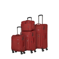 travelite Capri L/M/S 4 Rollen,  Bordtasche,  Rot