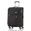 travelite Capri Trolley M,  4 Rollen,  66 cm,  67 L,  Schwarz