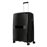 travelite Ceris Trolley L,  4 Rollen,  78 cm,  100 L,  Schwarz