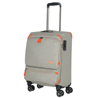 travelite Checkline Trolley 4 Rollen,  54 cm,  33 L,  Grau