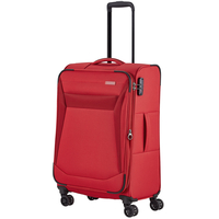 travelite Chios Trolley M,  4 Rollen,  67 cm,  60 L,  Rot