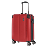 travelite City Handgepäck Trolley S,  4 Rollen,  55 cm,  40 L,  Rot