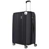 travelite City Trolley L,  4 Rollen,  77 cm,  113 L,  Schwarz