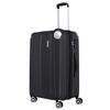 travelite City Trolley M,  4 Rollen,  68 cm,  78 L,  Schwarz