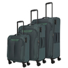 travelite Croatia Kofferset S/M/L 4 Rollen,  Dunkelgrün