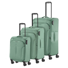 travelite Croatia Kofferset S/M/L 4 Rollen,  Grün