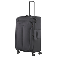 travelite Croatia Trolley L,  4 Rollen,  77 cm,  90 L,  Grau