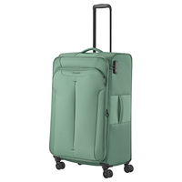 travelite Croatia Trolley L,  4 Rollen,  77 cm,  90 L,  Grün