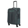 travelite Croatia Trolley M,  4 Rollen,  67 cm,  61 L,  Dunkelgrün