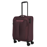 travelite Croatia Trolley S,  4 Rollen,  55 cm,  35 L,  Rot (bordeaux)