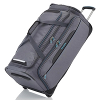 travelite CrossLITE Reisetasche L,  2 Rollen,  38 cm,  117 L,  Grau