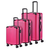 travelite Cruise Kofferset 55/67 4 Rollen,  0 cm,  Pink
