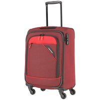 travelite Derby Handgepäck Trolley S,  4 Rollen,  55 cm,  41 L,  Rot